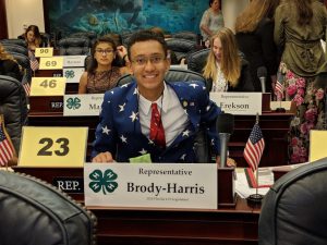 Representative Brody-Harris debated in the House.