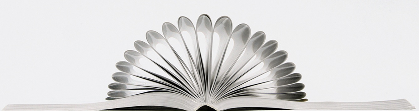 A book with its pages folded to look like a flower. 02/13/2008 UF/IFAS Photo: Thomas Wright