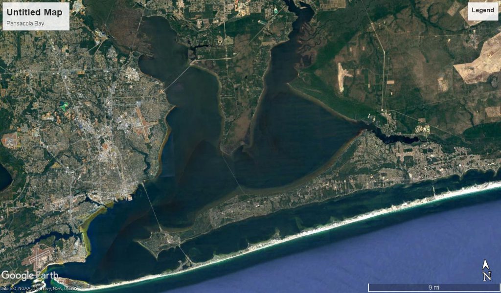 Healthy Estuaries A Look at Habitat Change in the Pensacola Bay System
