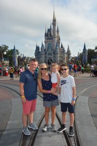 Doctor Brian Barrow and his family at Walt Disney World, Nutritional Sciences | Food Science and Human Nutrition UF/IFAS
