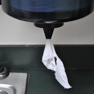 paper towel dispenser for kitchen cleanliness