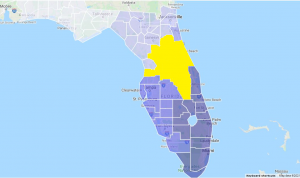 uf/ifas extension central district on map