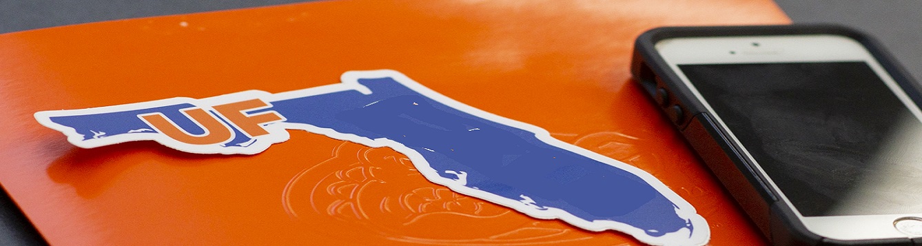 Orange Folder, Florida state cut-out, and Smartphone