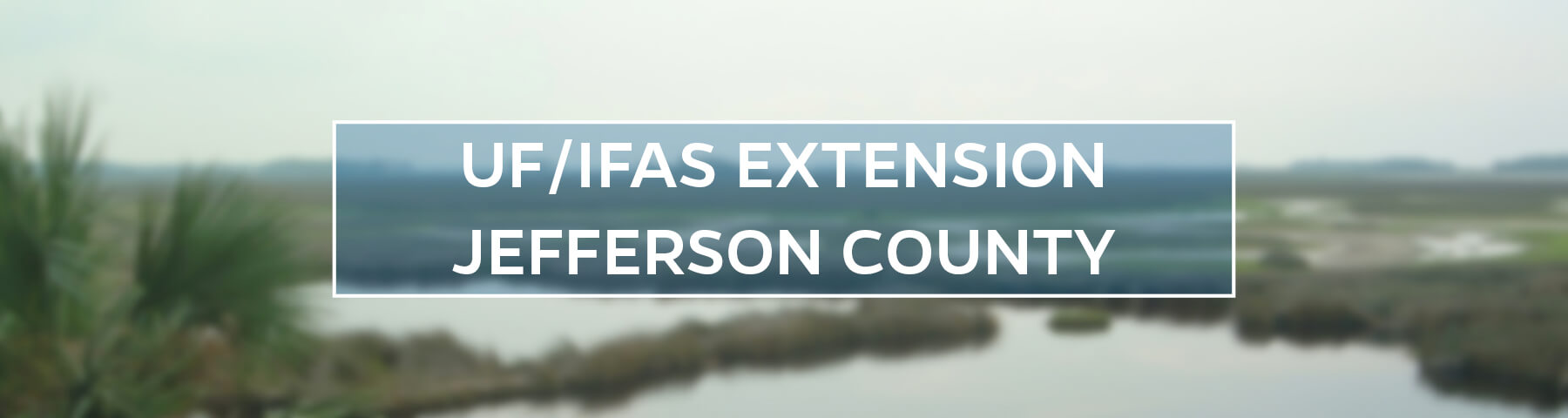UF/IFAS Extension Jefferson County