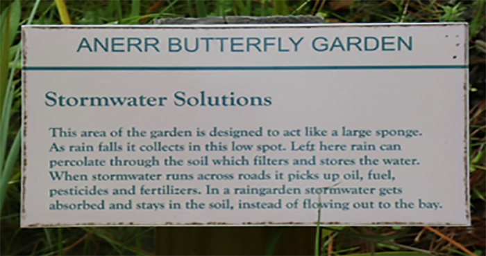 ANERR Butterfly Garden insert
