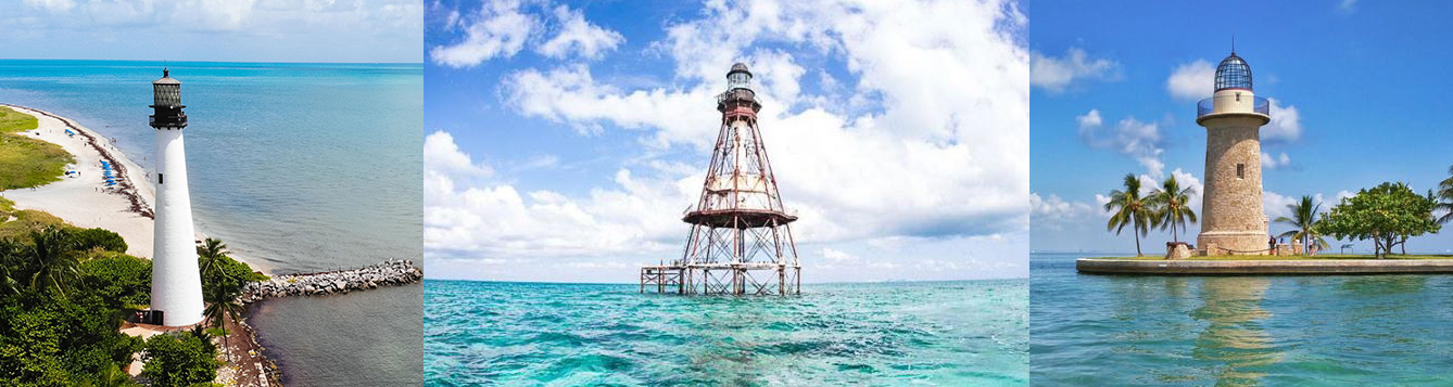 Miami-Dade County's Three Lighthouses