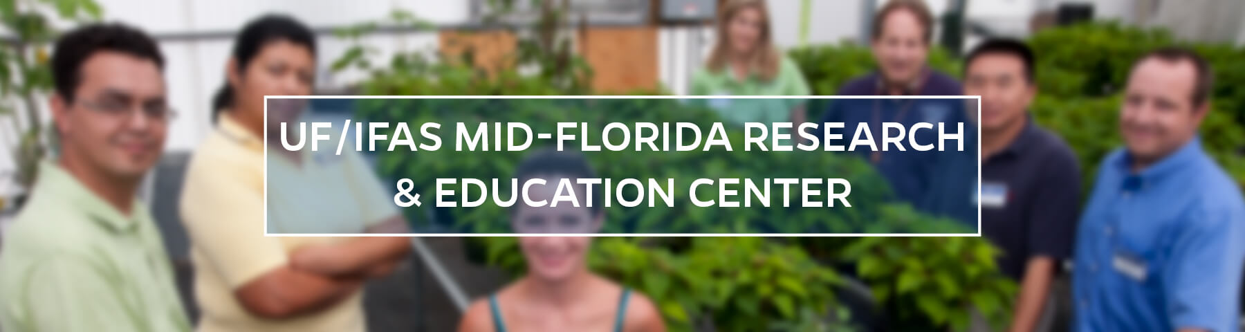 Mid-Florida Research and Education Center Header