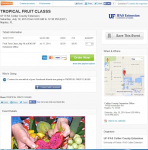 UF/IFAS Tropical Fruit Production Class, July 19, 2014