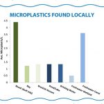 Frequency and type of waters where microplastics found in Sarasota County