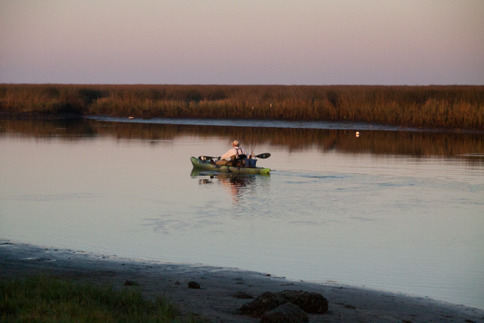 fisherman on the taylor county flats