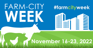 Graphic for Farm-City Week November 16 through 23, 2022