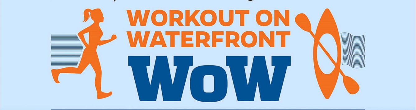 Workout on the Waterfront Logo