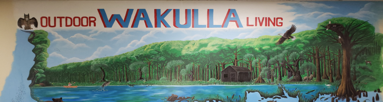 Outdoor Wakulla Living mural