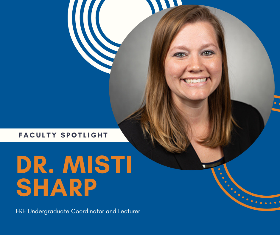 FRE Faculty Spotlight: Dr. Misti Sharp - UF/IFAS Food and Resource ...