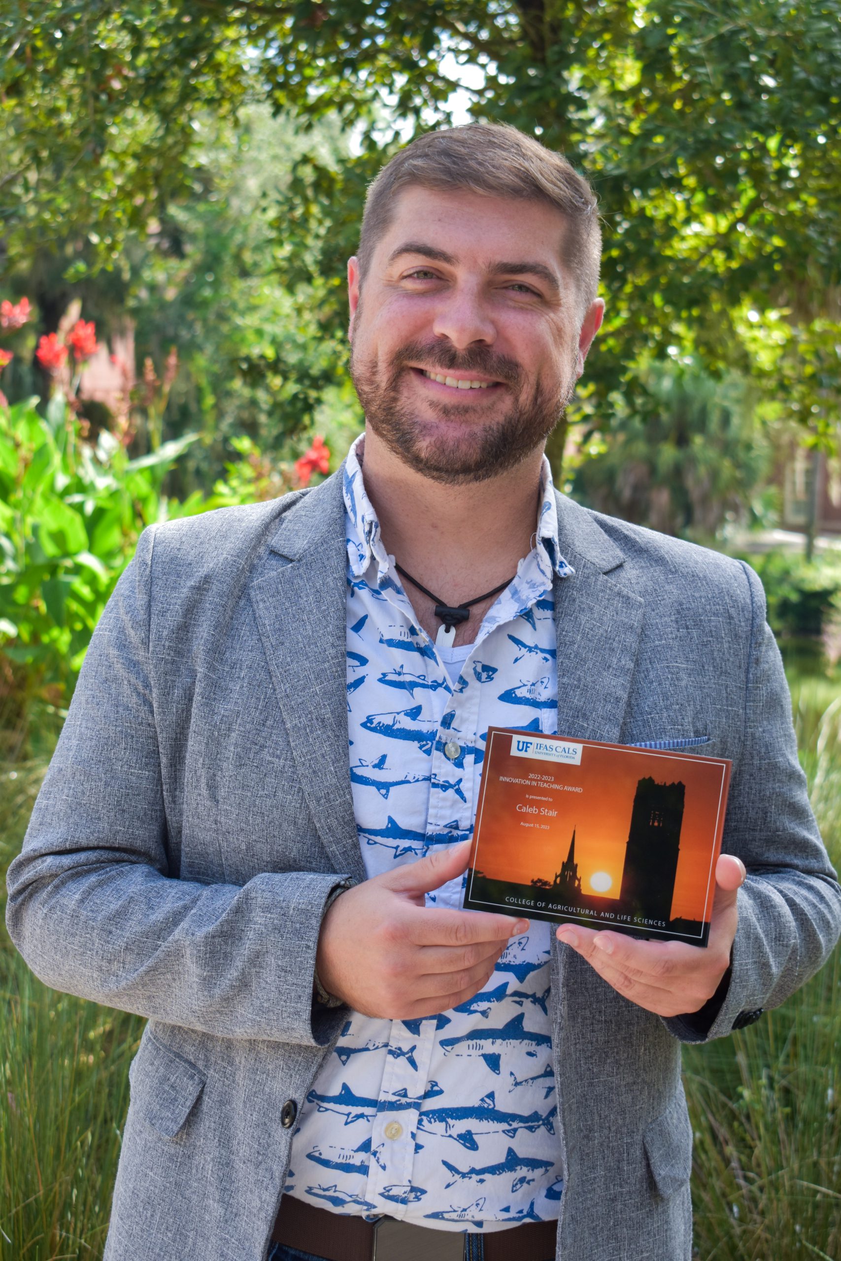 dr-caleb-stair-awarded-cals-innovation-in-teaching-award-uf-ifas