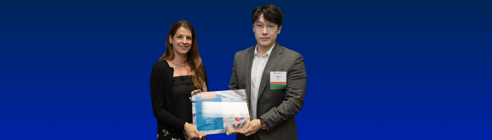 Jianhui Liu receives High Impact Publication award
