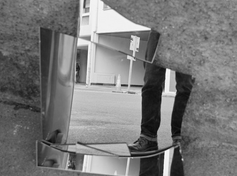 broken mirror