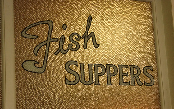 fish supper sign