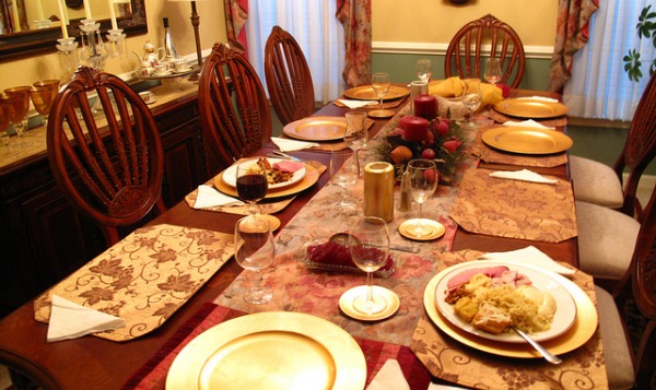 thanksgiving table