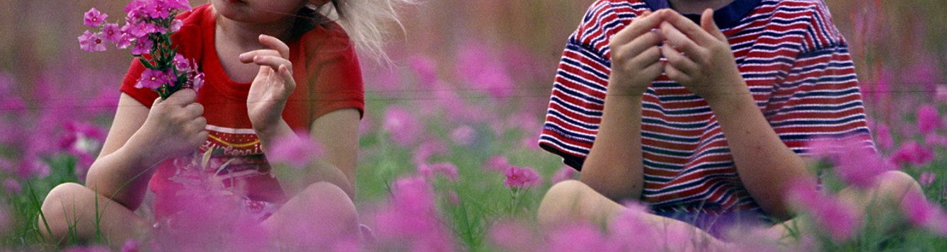 Children with Flowers
