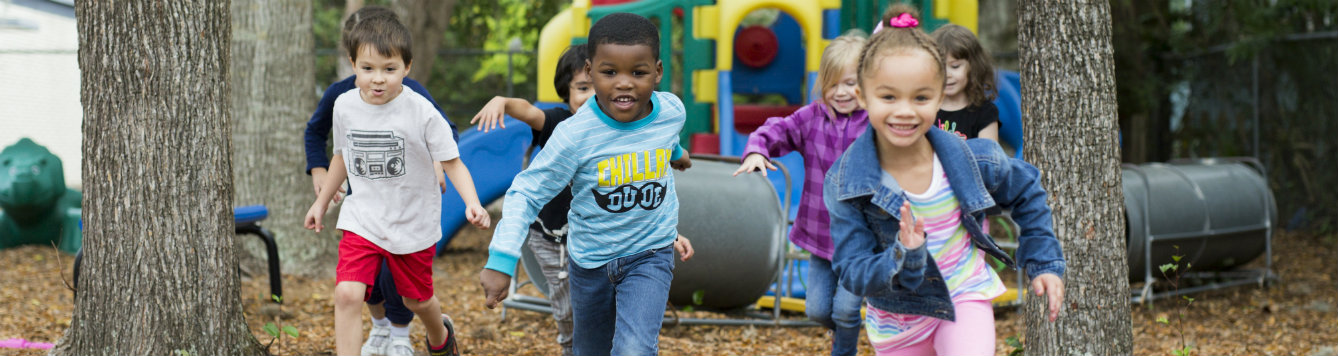 Children Running