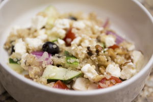 bowl of quinoa