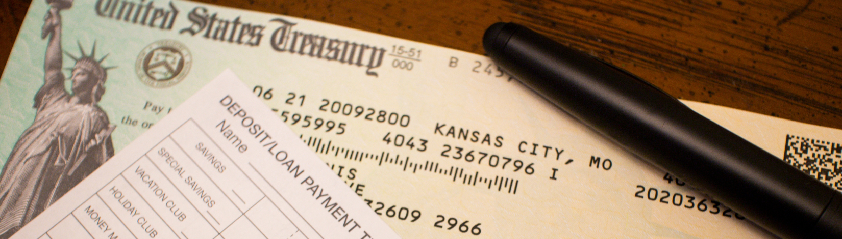 Covid-19 stimulus check.