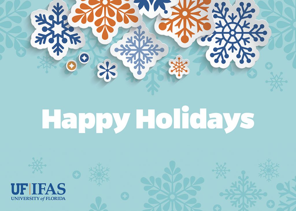 UF/IFAS Branded Holiday ECards Communications