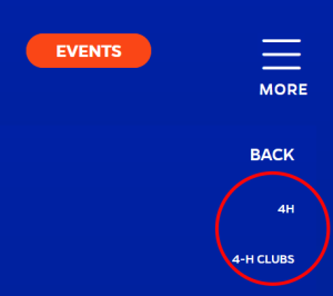 link section - extension hamburger - link section at top