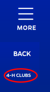 Extension Hamburger 4-H Clubs circled