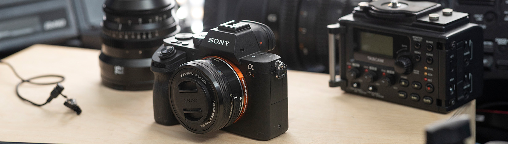 Video, photography, and audio equipment. Photo taken 03-13-24. UF/IFAS Photo by Cat Wofford.