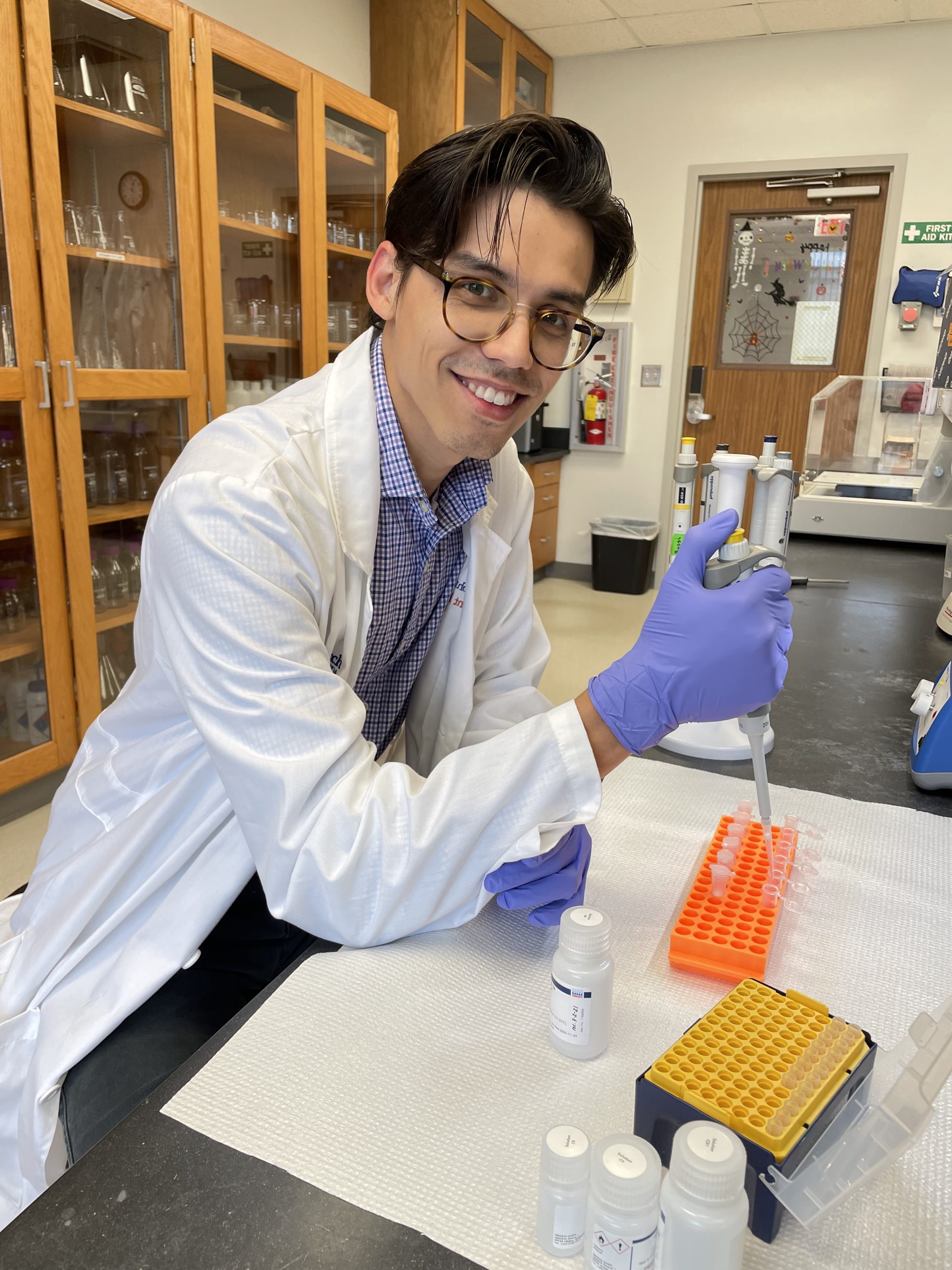 John Santiago's passion for microbiology UF/IFAS Indian River