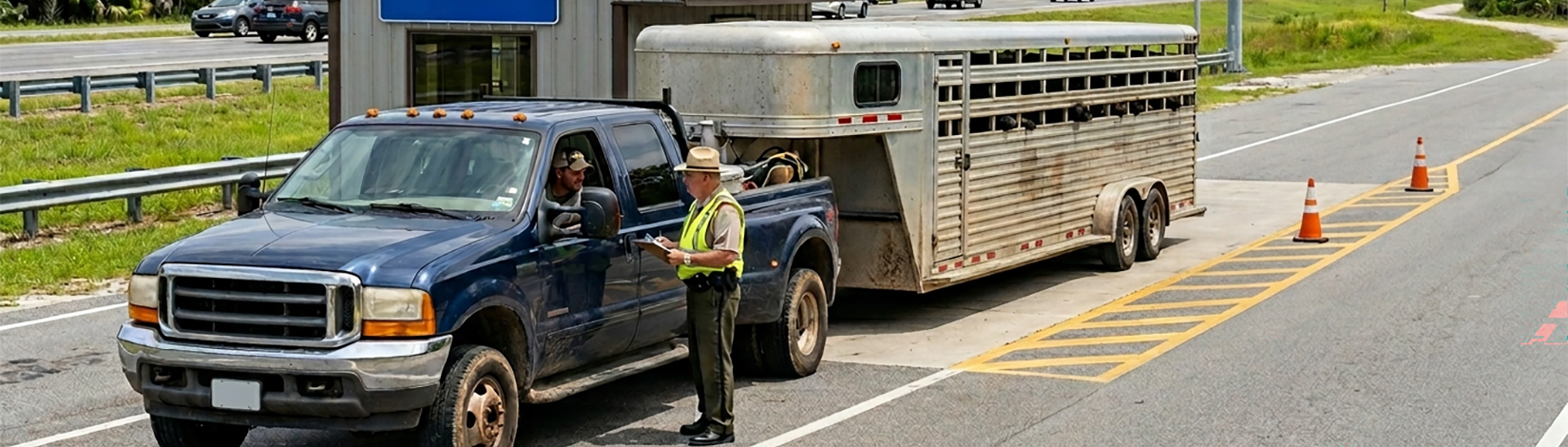 Commissioner Wilton Simpson Agricultural Inspection Station & FDACS Ag Law Enforcement Update – April 27