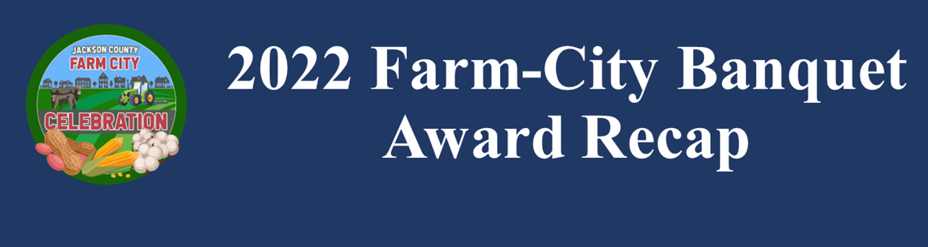 2022 Farm-City Banquet Award Recap header