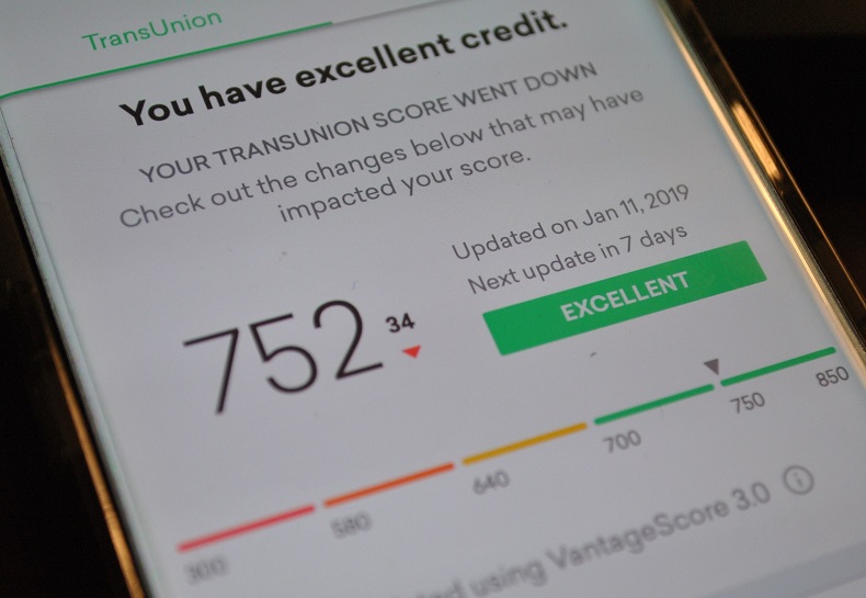 Picture of a credit score