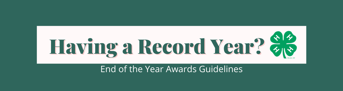 Having a Record Year? End of the Year Awards Guidelines