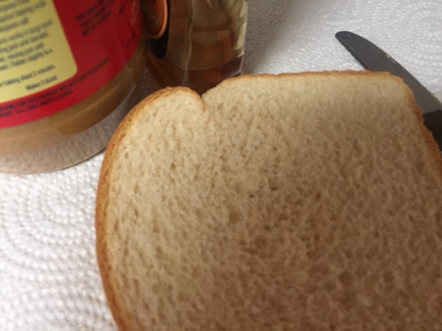 peanut butter and bread