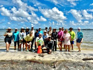 Participants of the 2024 Florida Master Naturalist Coastal Shoreline Restoration Course