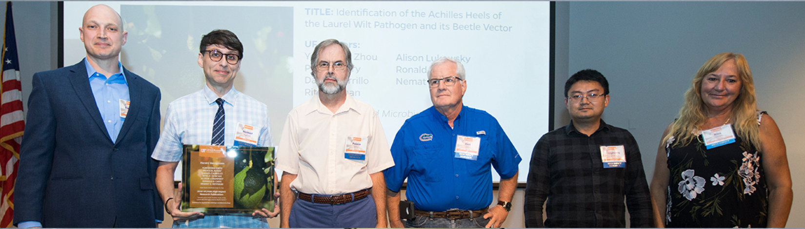 Winners of the High Impact Research Publication award