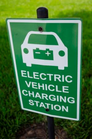 Electric Vehicle sign