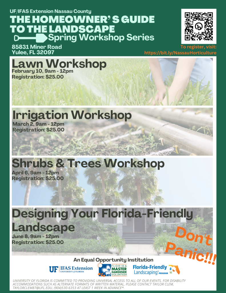 UF/IFAS Extension Nassau County - UPCOMING PROGRAMS, April 2024 - UF ...