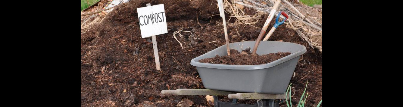 Turn manure into compost for your garden