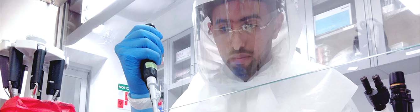 image - Abdullah Alomar is a doctoral candidate at Florida Medical Entomology Laboratory who led a story on insecticide resistance in juvenile Aedes aegypti mosquitoes and impacts on Zika transmission rates.