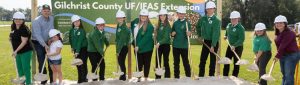 Extension Gilchrist County groundbreaking ceremony