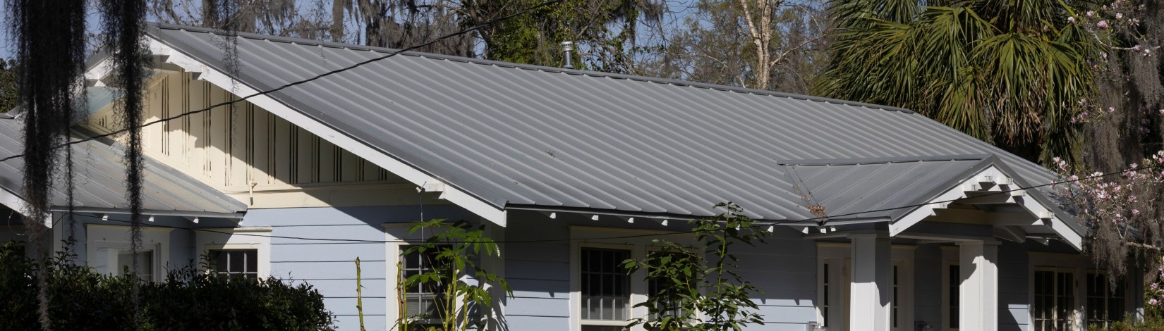 The roof of a house. Photo: UF/IFAS, Tyler Jones