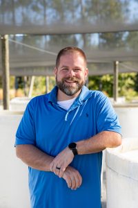 Joe Bisesi, the new associate director for the UF/IFAS Center for Aquatic and Invasive Plants, at the CAIP office. Photo: UF/IFAS, Cayla Romano-Freeman