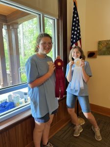 Izzy Wise won second place and Kayleigh won third place in the individual, intermediate division at the 2025 Florida 4-H Forest Ecology Contest.