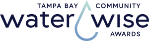 Tampa Bay Community Water Wise Awards logo with water droplet