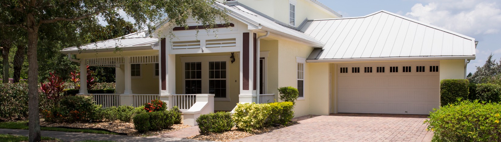 Homes in the Harmony energy efficient community that was developed with the help of UF/IFAS.
