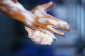 Surgeon Washing Hands